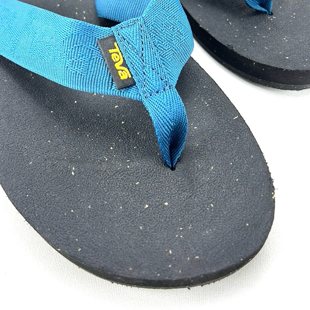 NEW Teva Black and Teal Sandals - Picture 3 of 7